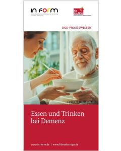 DGE-Praxiswissen - Essen und Trinken bei Demenz