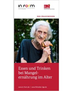 DGE-Praxiswissen - Essen und Trinken bei Mangelernährung im Alter