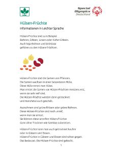 Bild Infoblatt Hülsen-Früchte