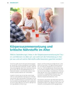 Download: Körperzusammensetzung und kritische Nährstoffe im Alter