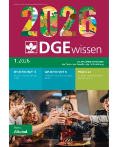 DGEwissen 1/2026 Alkohol - Download