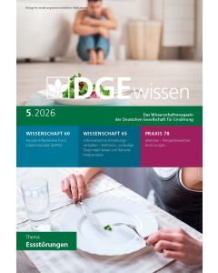 DGEwissen Ausgabe 5/2026 – Essstörungen (Download)