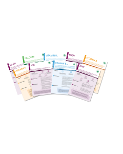 Factsheet Sammlung Mikron&auml;hrstoffe vegetarisch/vegan