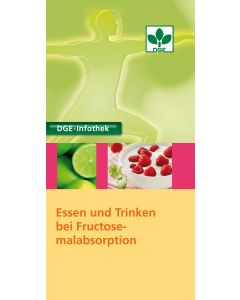 Essen und Trinken bei Fructosemalabsorption