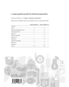 Bild 2. Ergänzungslieferung der DGE-Beratungsstandards