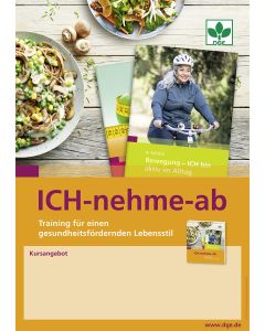 ICH-nehme-ab. Plakat zur Kursankündigung.