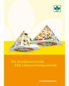 Die Dreidimensionale DGE-Lebensmittelpyramide - Arbeitsblätter zum Download