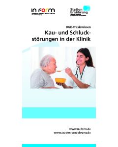 DGE-Praxiswissen Kau- und Schluckstörungen in der Klinik