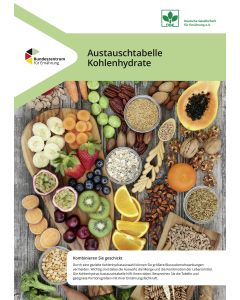 Austauschtabelle Kohlenhydrate (20er Pack)