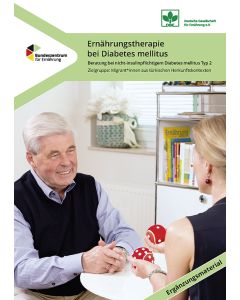 Ernährungstherapie bei Diabetes mellitus Beratung bei nicht-insulinpflichtigem Diabetes mellitus Typ 2 - Ergänzungsmaterial