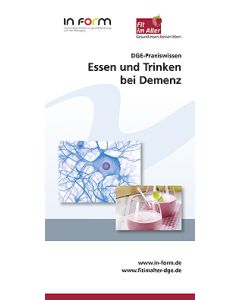 DGE-Praxiswissen - Essen und Trinken bei Demenz