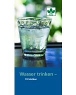Downloadflyer Wasser trinken - fit bleiben