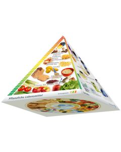 Dreidimensionale DGE-Lebensmittelpyramide - Schulungsmodell