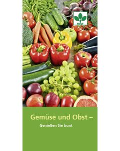 Gemüse und Obst - Genießen Sie bunt (10er Pack)