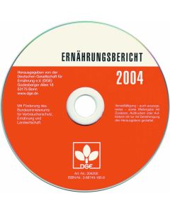 Ernährungsbericht 2004 auf CD-ROM